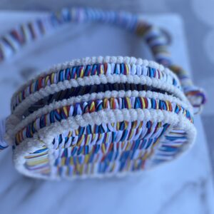 Borsetta rotonda multicolor