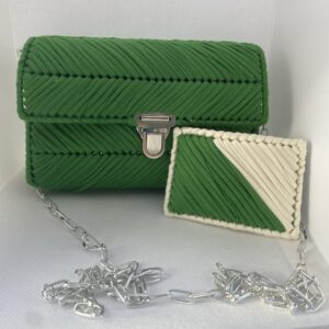 Pochette verde smeraldo