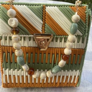 Borsa tre colori rettangolare