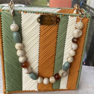 Borsa rettangolare tricolor
